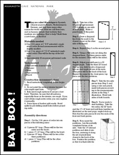  bat house plans listed below. Take a look at them to see which bat